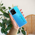 Customize Name Transparent Silicon Case For Vivo Y35