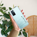 Customize Name Transparent Silicon Case For Vivo V23E