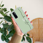 Customize Name Transparent Silicon Case For Vivo