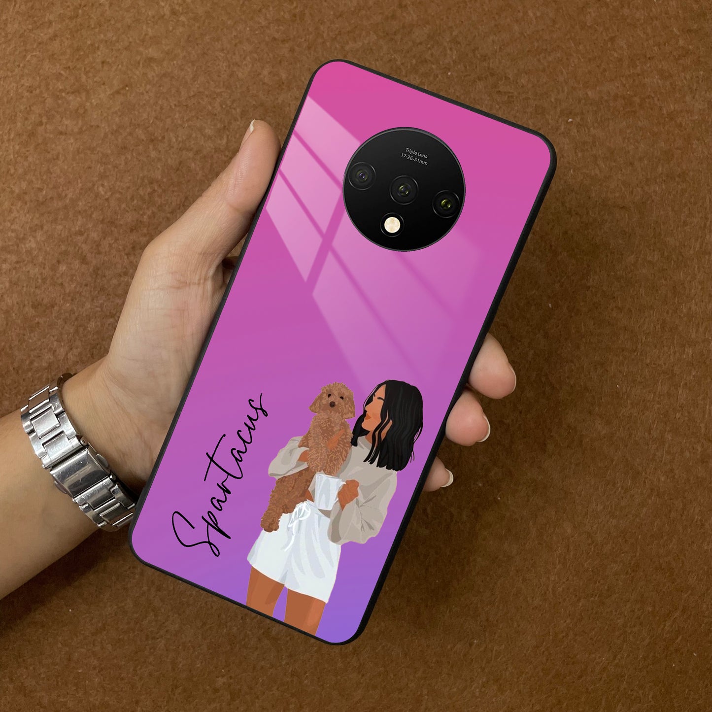 Customize Pet Name Glass Case For OnePlus ShopOnCliQ