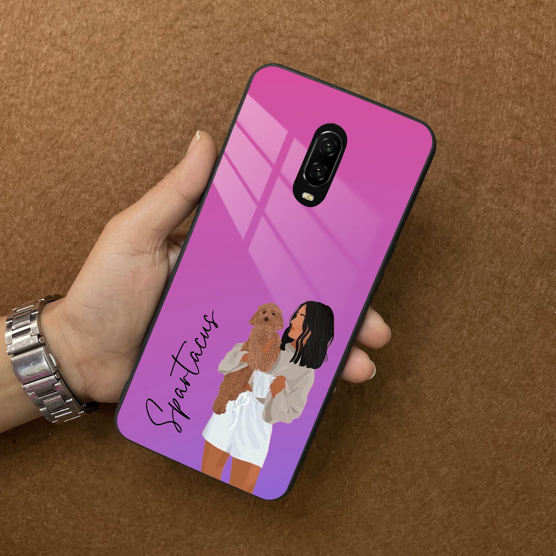 Customize Pet Name Glass Case For OnePlus ShopOnCliQ