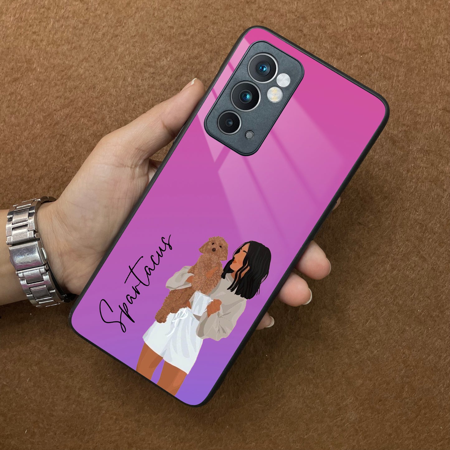 Customize Pet Name Glass Case For OnePlus ShopOnCliQ