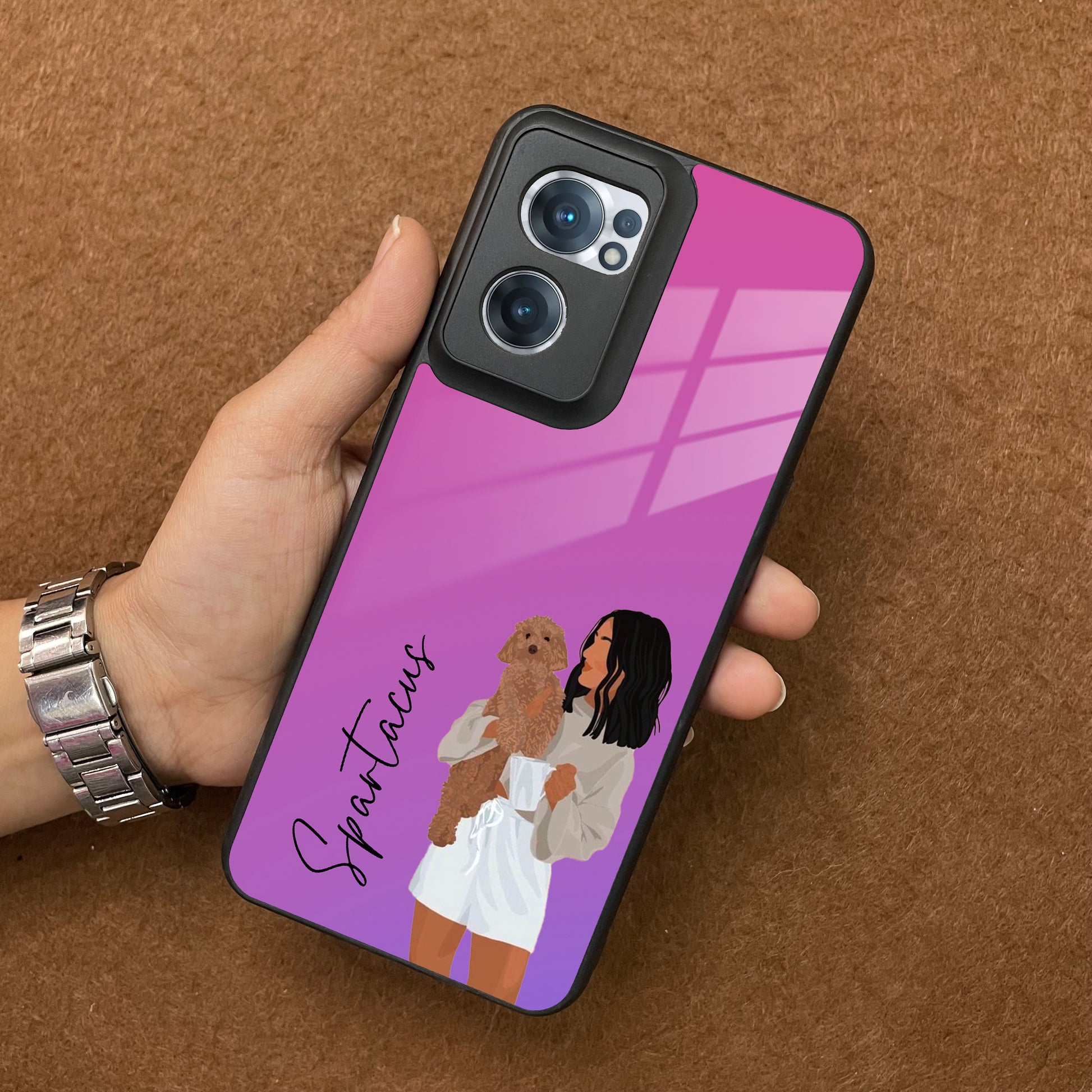 Customize Pet Name Glass Case For OnePlus ShopOnCliQ