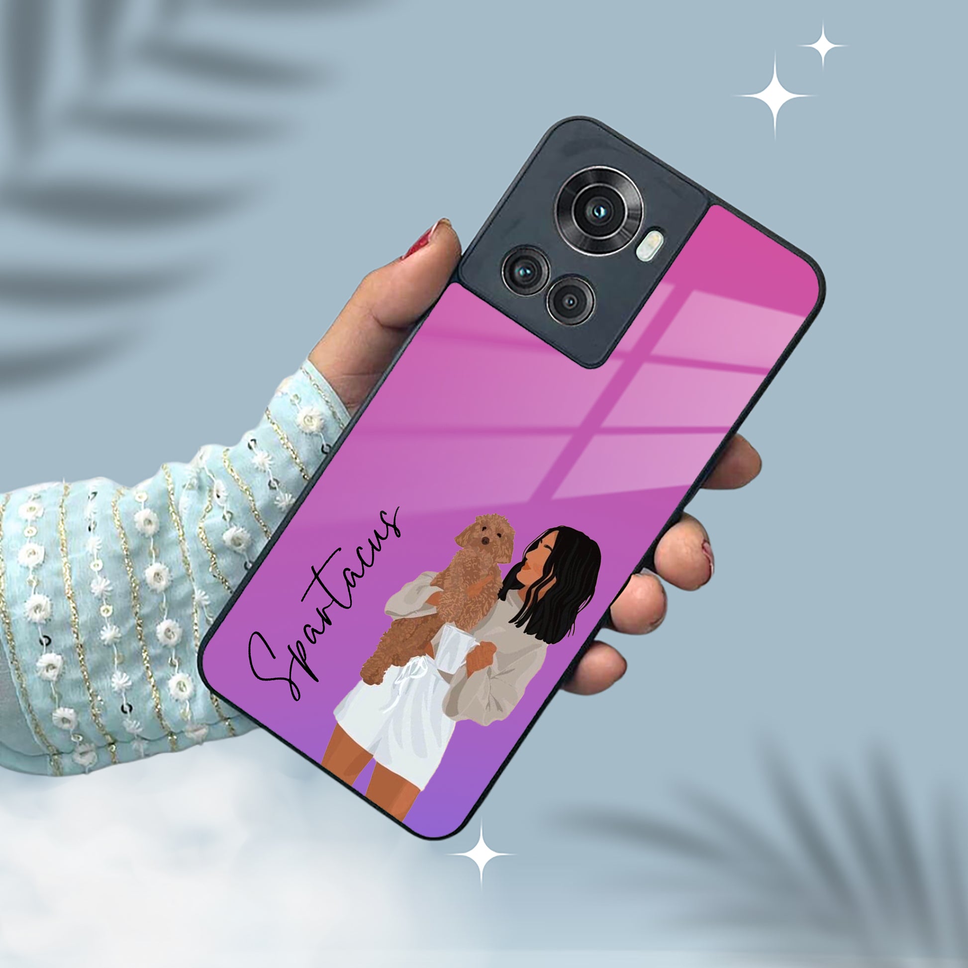 Customize Pet Name Glass Case For OnePlus ShopOnCliQ