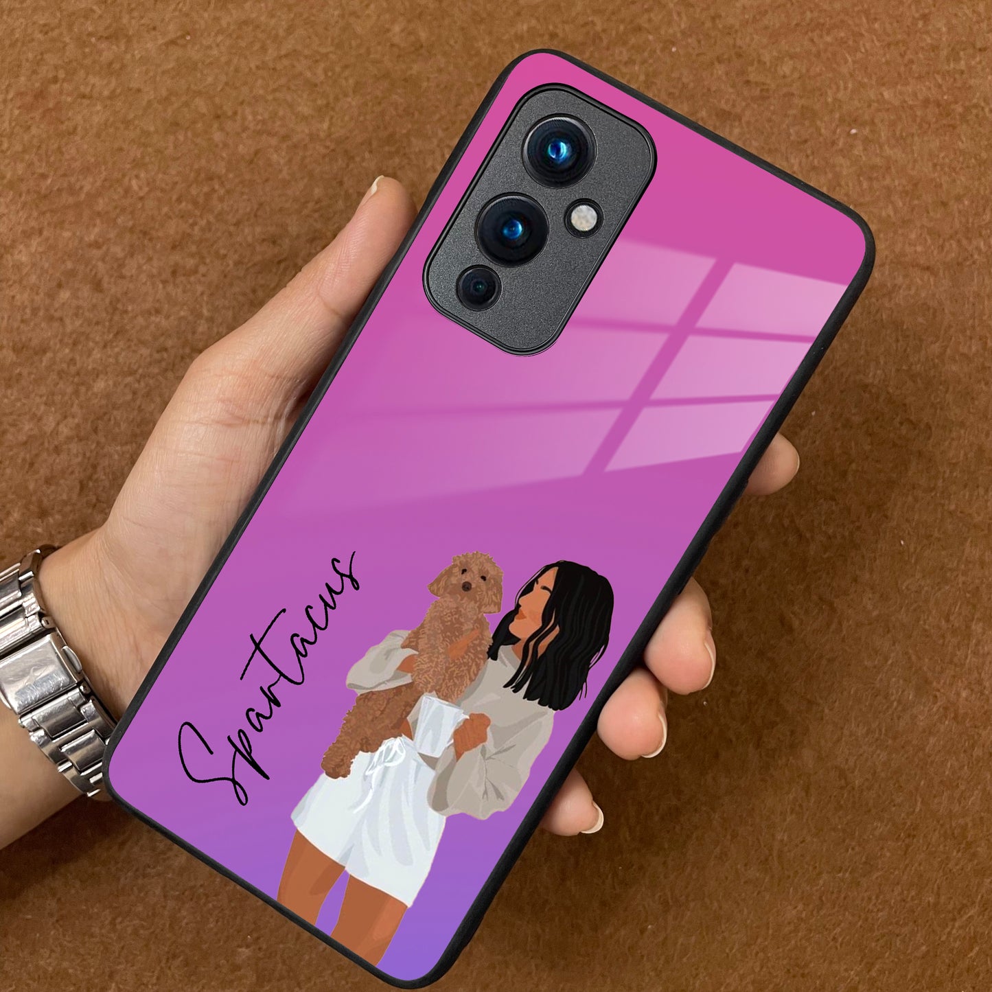 Customize Pet Name Glass Case For OnePlus ShopOnCliQ