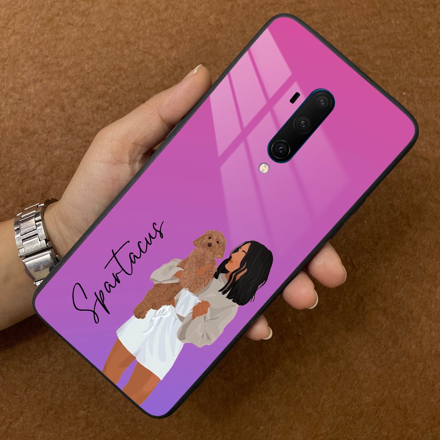 Customize Pet Name Glass Case For OnePlus ShopOnCliQ