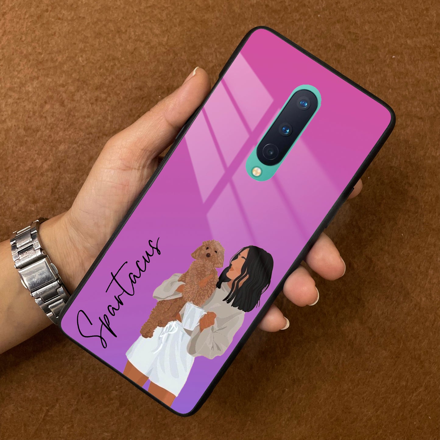 Customize Pet Name Glass Case For OnePlus ShopOnCliQ