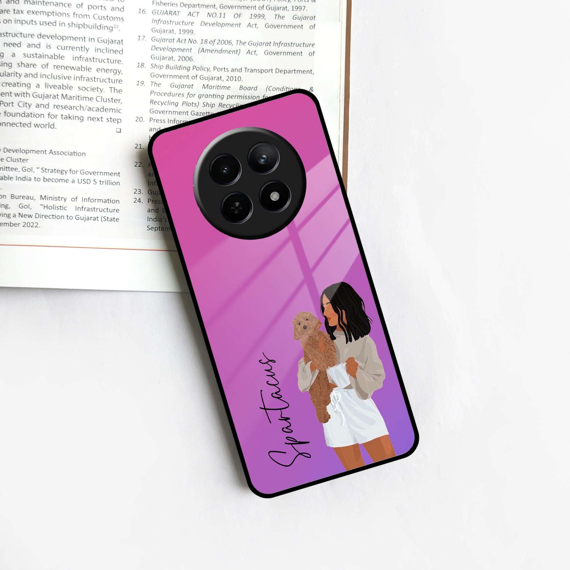 Customize Pet Name Glass Case For Realme/Narzo ShopOnCliQ