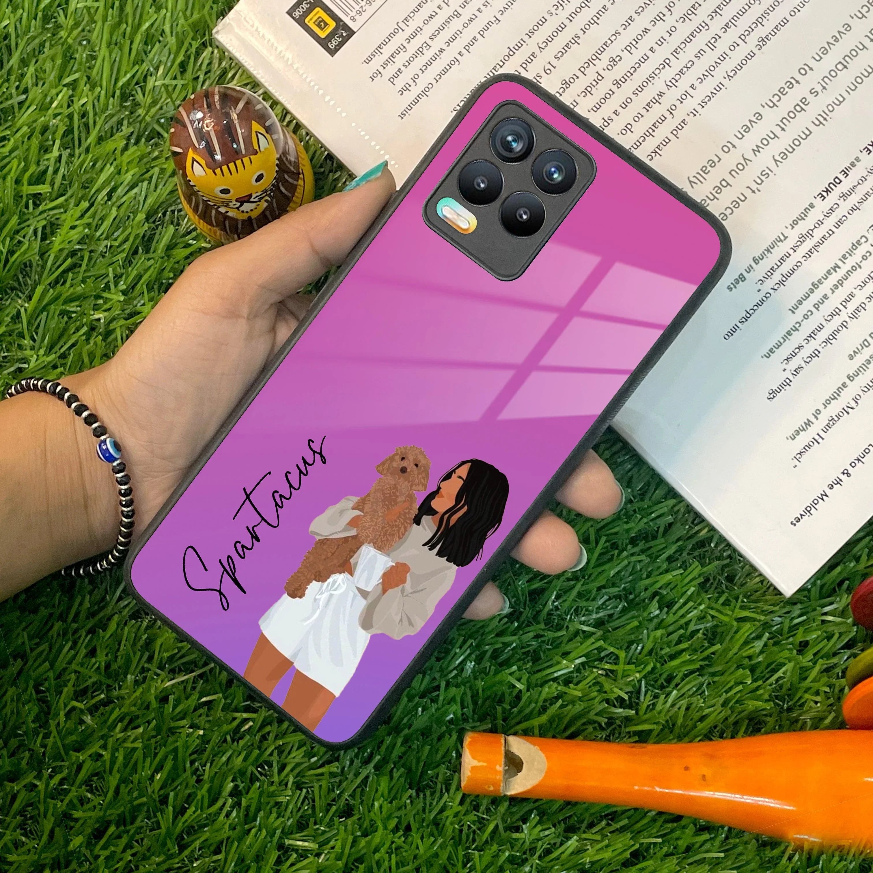 Customize Pet Name Glass Case For Realme/Narzo - ShopOnCliQ