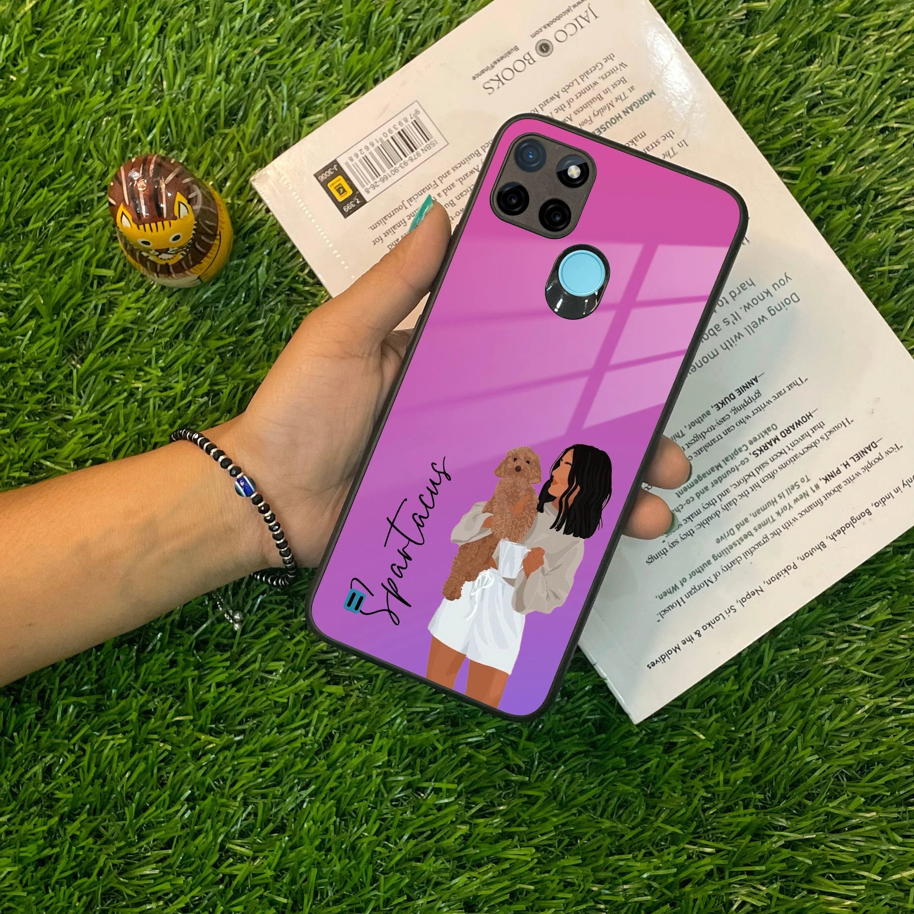 Customize Pet Name Glass Case For Realme/Narzo - ShopOnCliQ