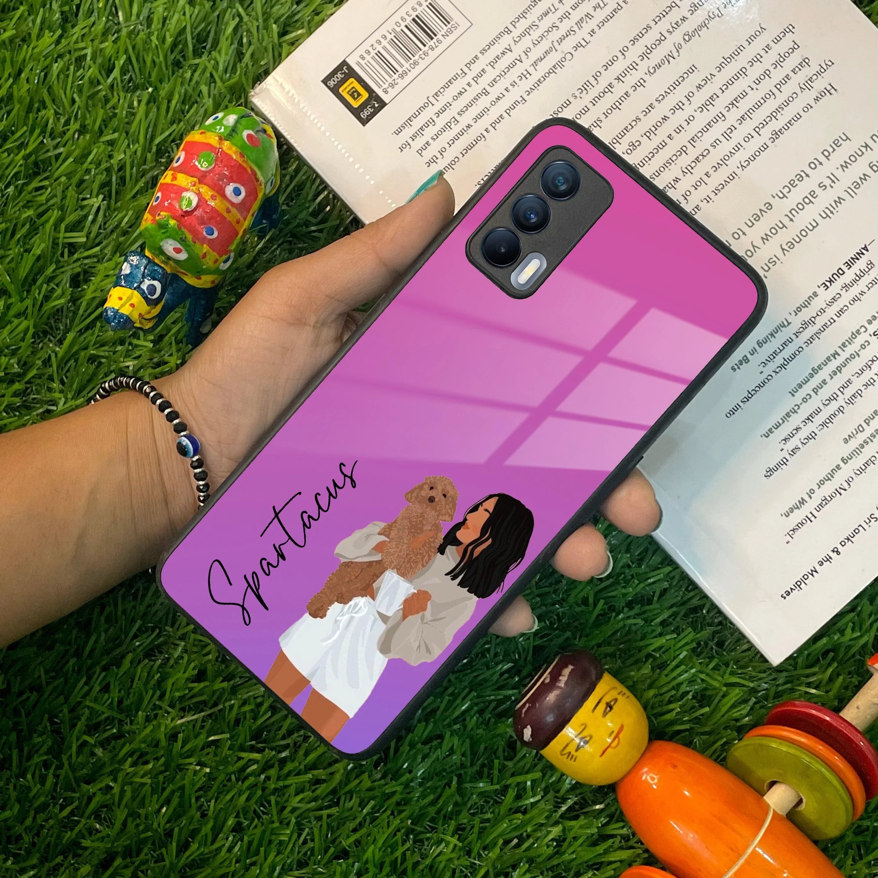 Customize Pet Name Glass Case For Realme/Narzo - ShopOnCliQ