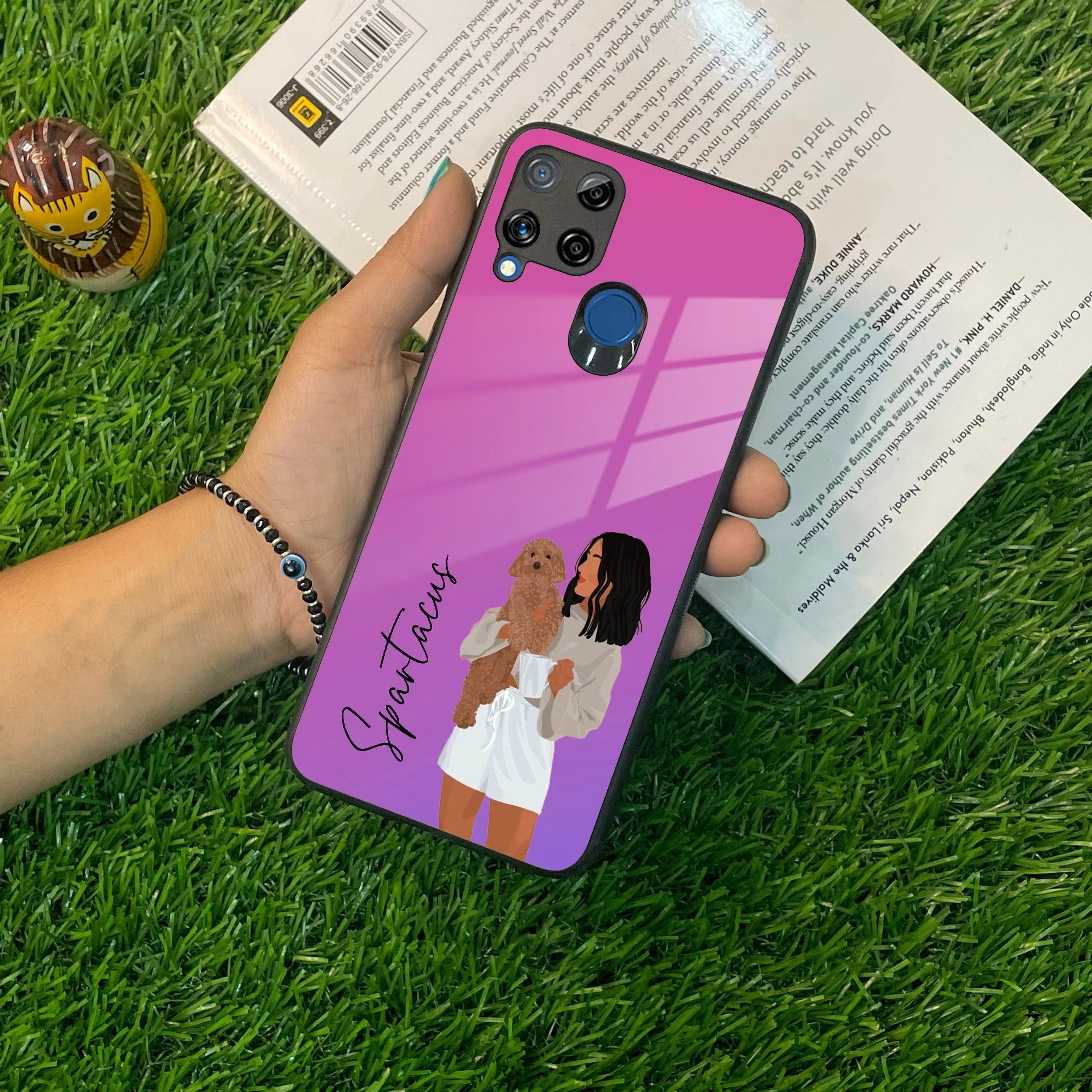 Customize Pet Name Glass Case For Realme/Narzo - ShopOnCliQ