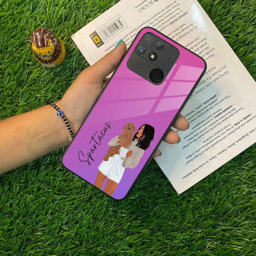 Customize Pet Name Glass Case For Realme/Narzo - ShopOnCliQ