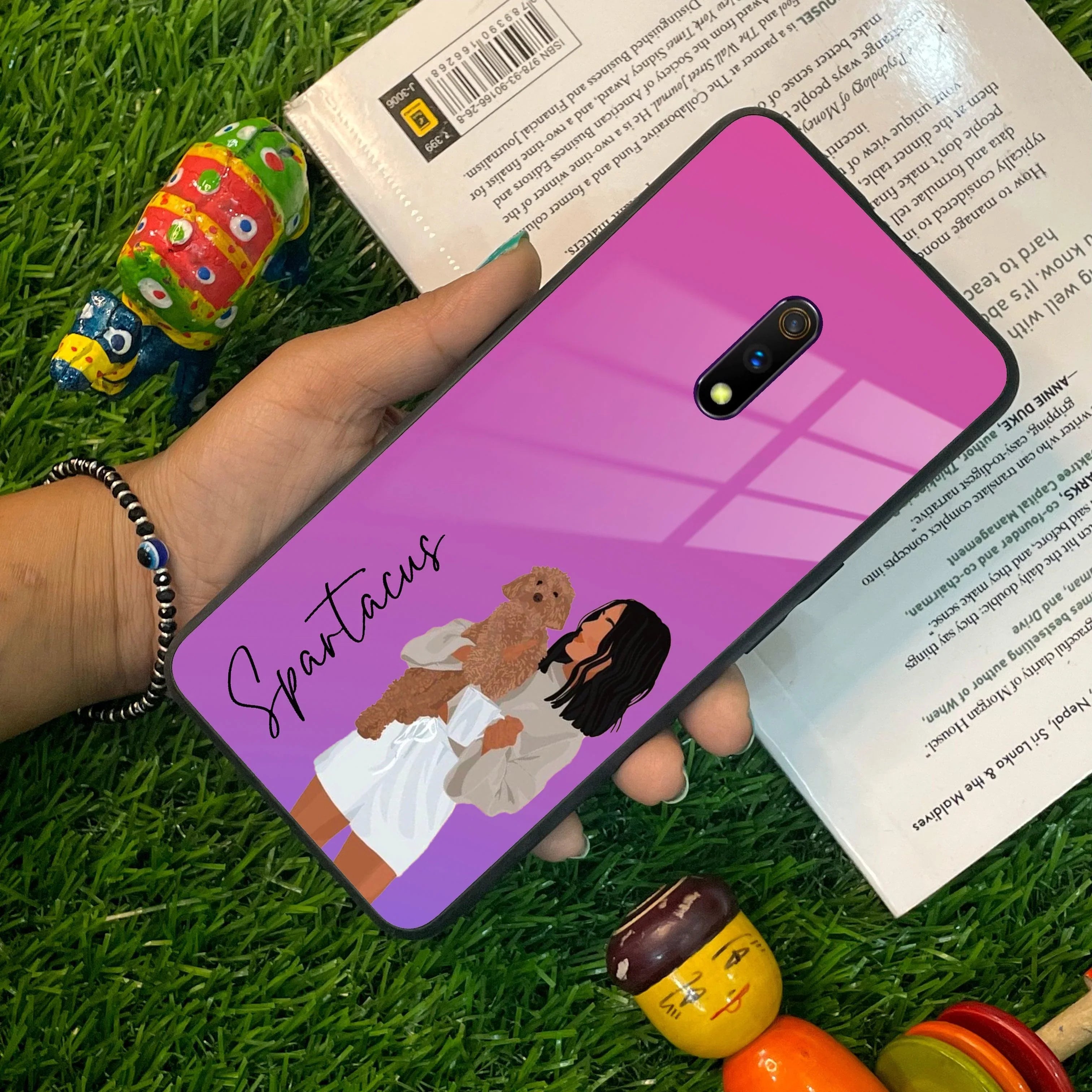 Customize Pet Name Glass Case For Realme/Narzo - ShopOnCliQ