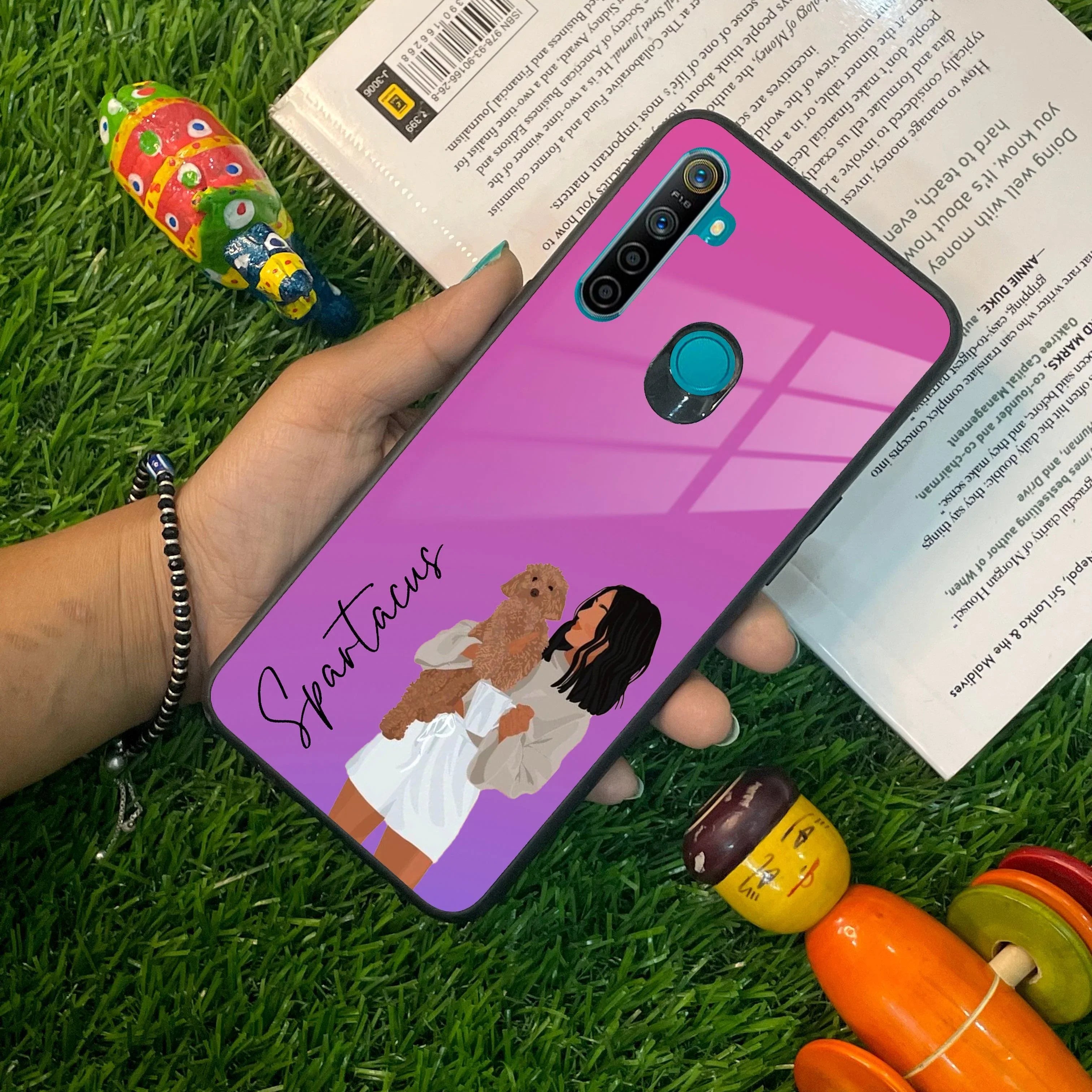 Customize Pet Name Glass Case For Realme/Narzo - ShopOnCliQ