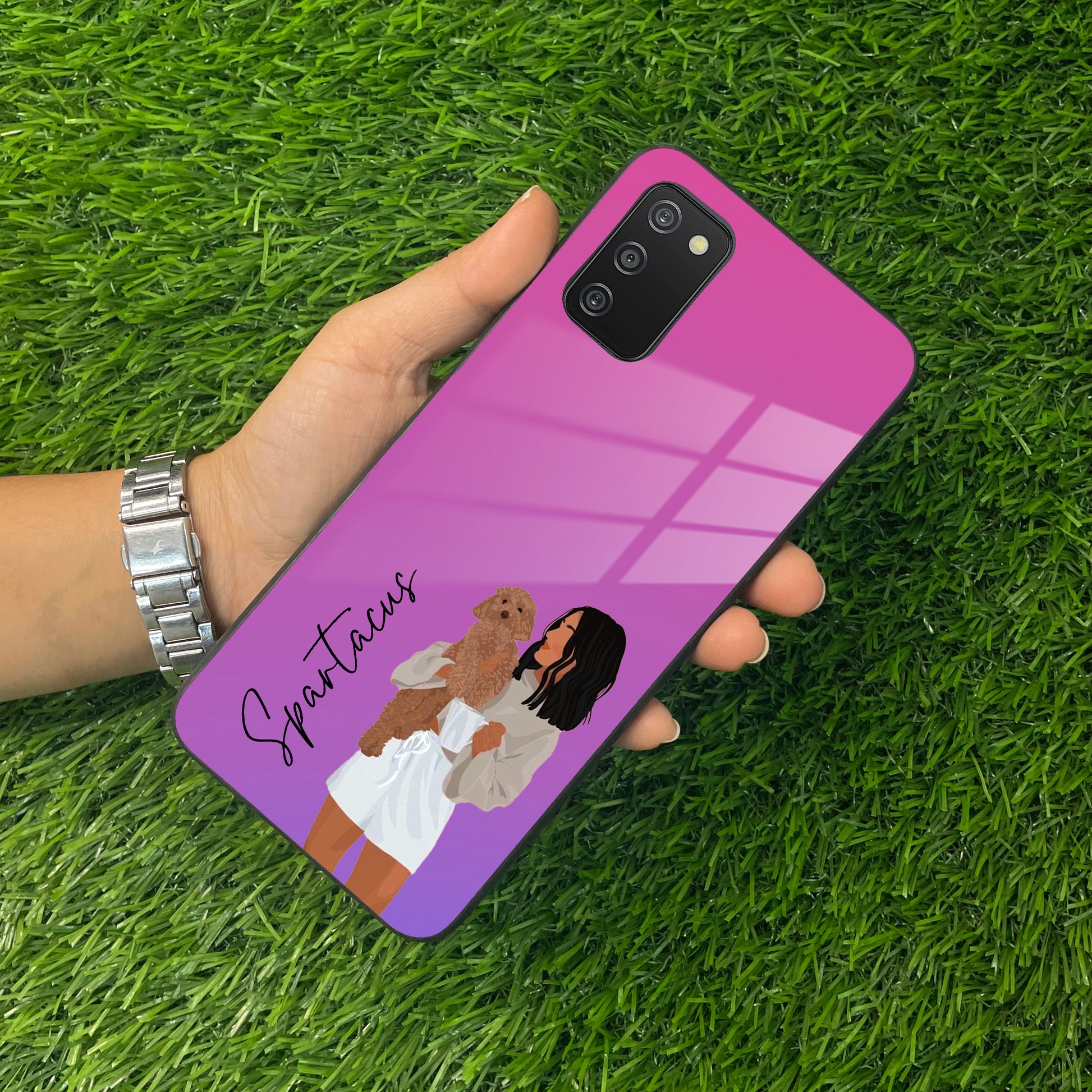 Customize Pet Name Glass Case For Samsung ShopOnCliQ