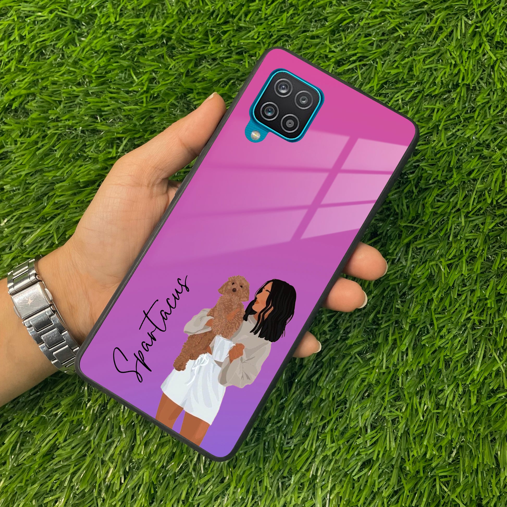 Customize Pet Name Glass Case For Samsung ShopOnCliQ