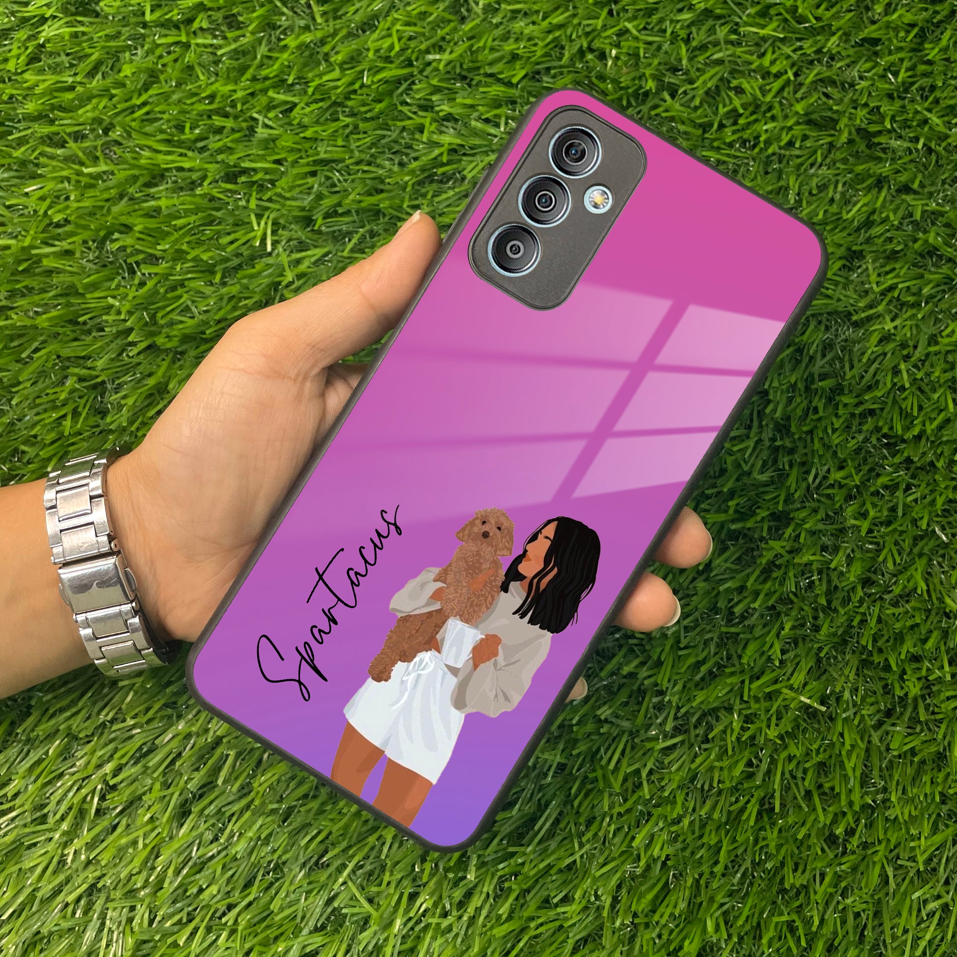 Customize Pet Name Glass Case For Samsung ShopOnCliQ