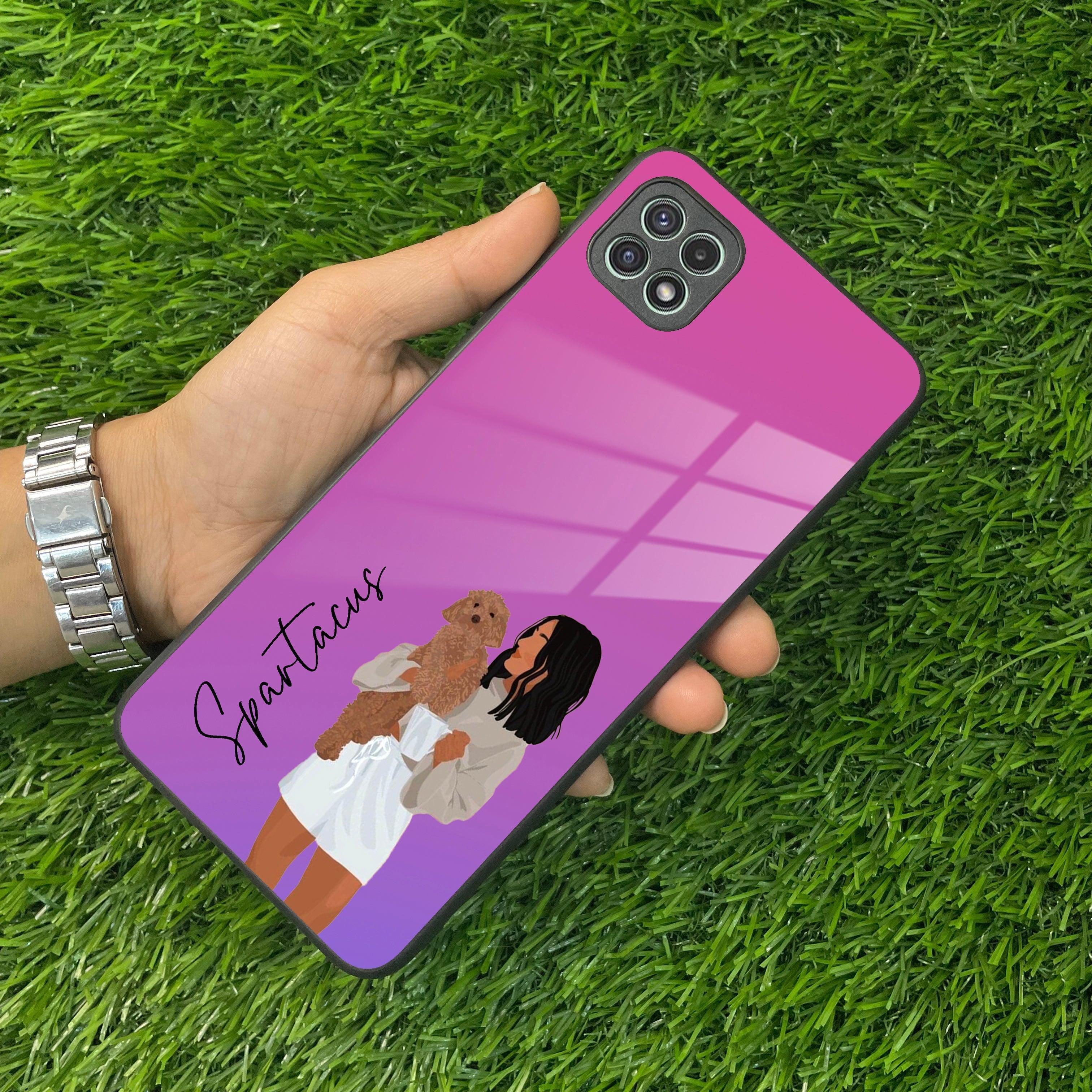 Customize Pet Name Glass Case For Samsung - ShopOnCliQ