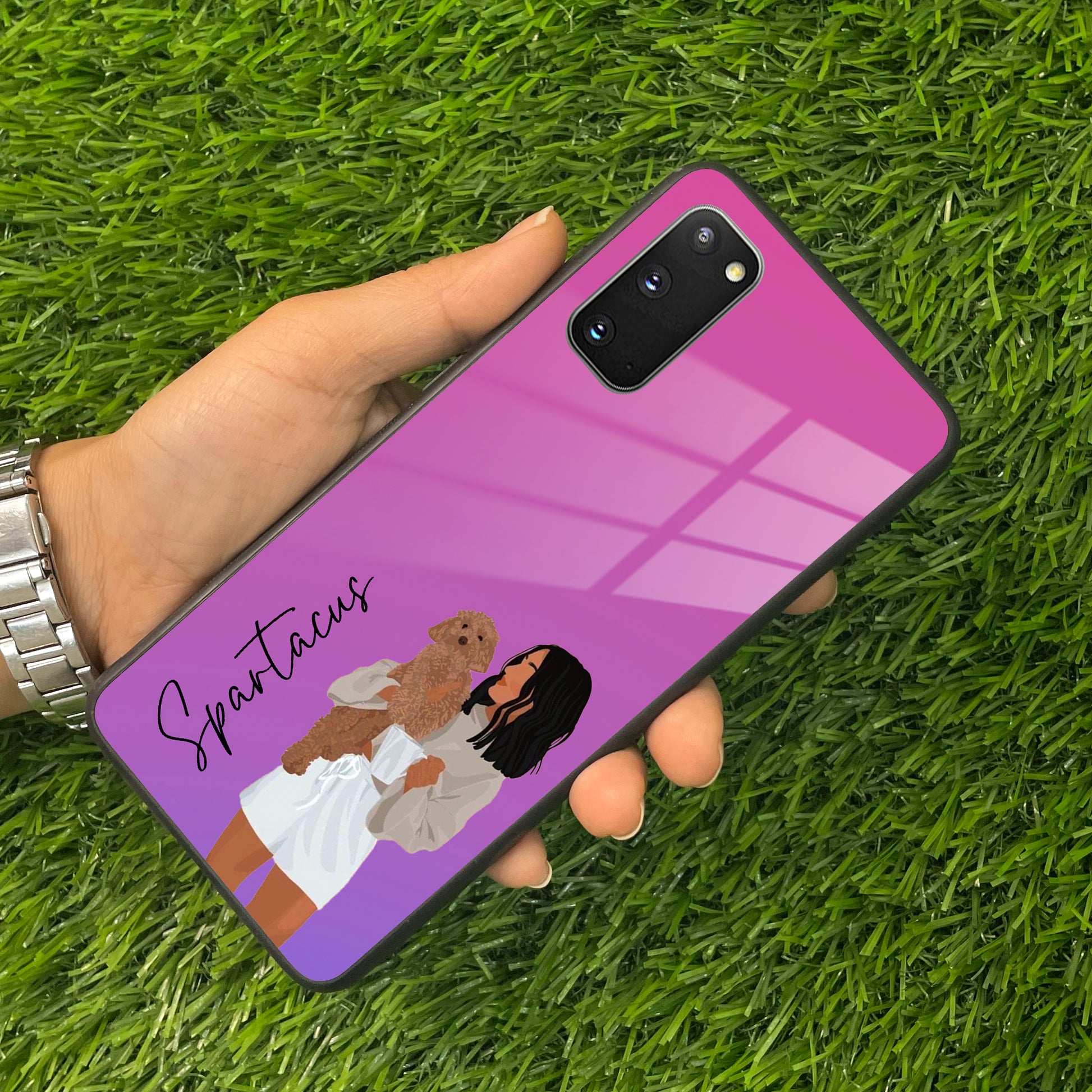 Customize Pet Name Glass Case For Samsung ShopOnCliQ