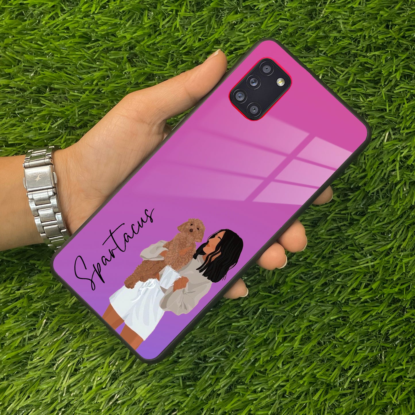 Customize Pet Name Glass Case For Samsung ShopOnCliQ