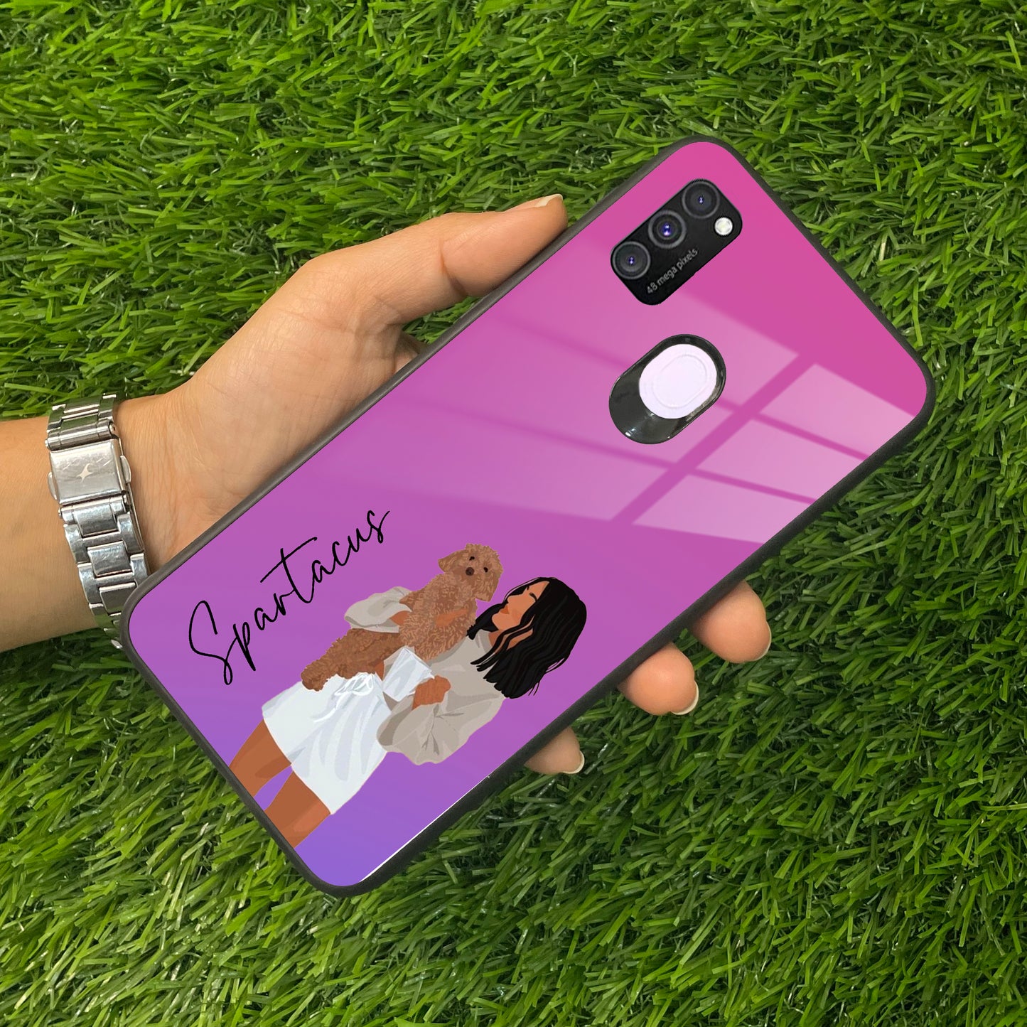 Customize Pet Name Glass Case For Samsung ShopOnCliQ