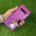 Customize Pet Name Glass Case For Samsung - ShopOnCliQ