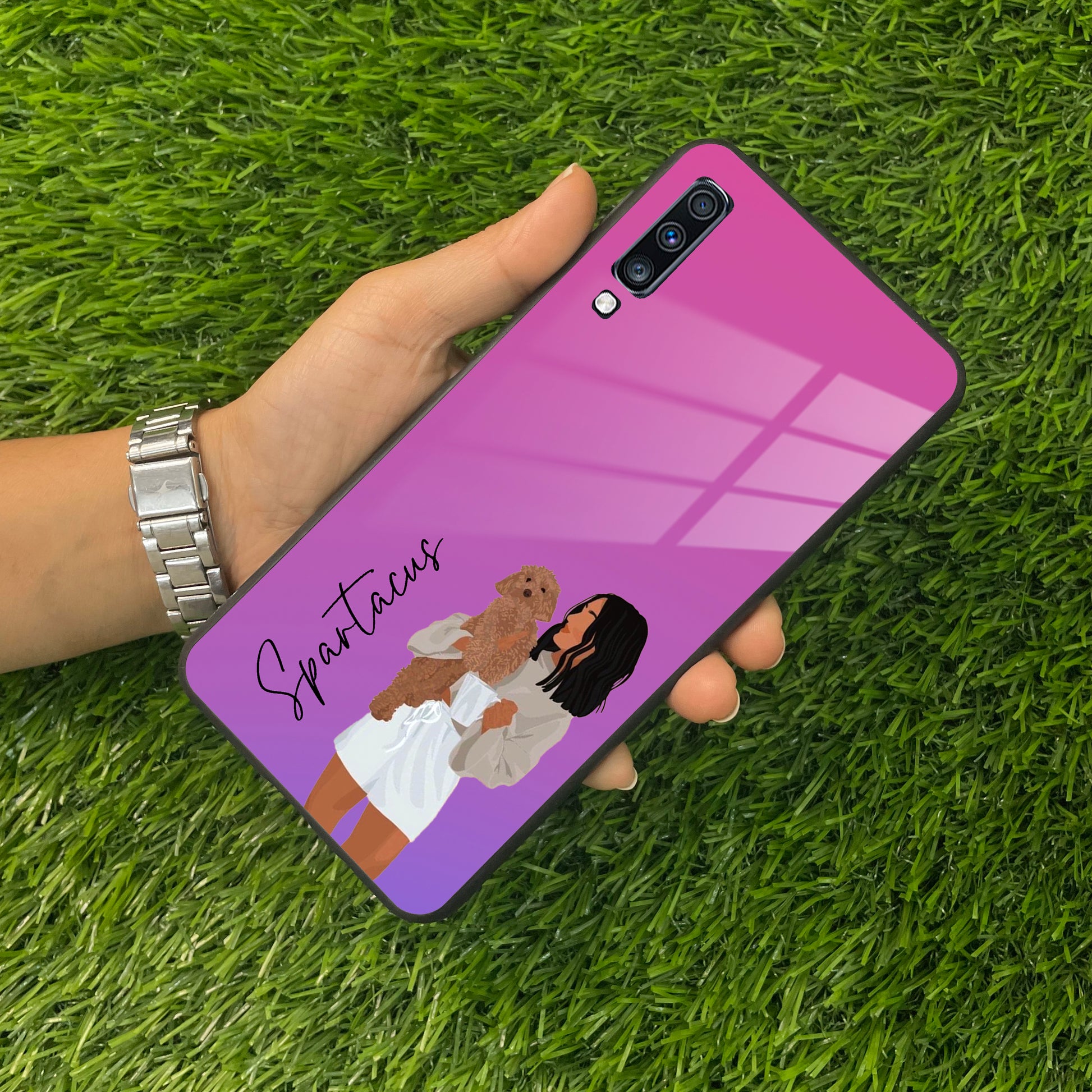 Customize Pet Name Glass Case For Samsung ShopOnCliQ