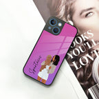 Customize Pet Name Glass Case For iPhone - ShopOnCliQ