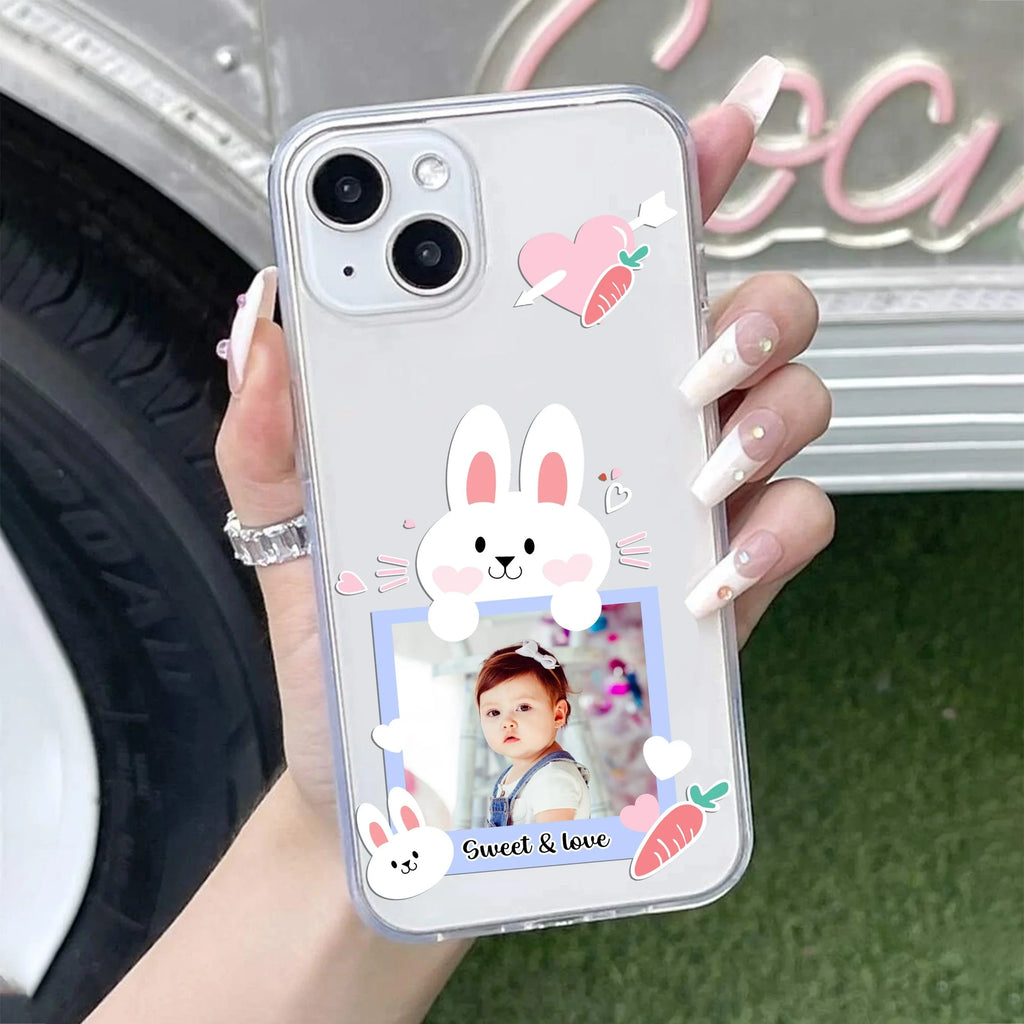 Customize Photo Transparent Silicon Case For iPhone 14