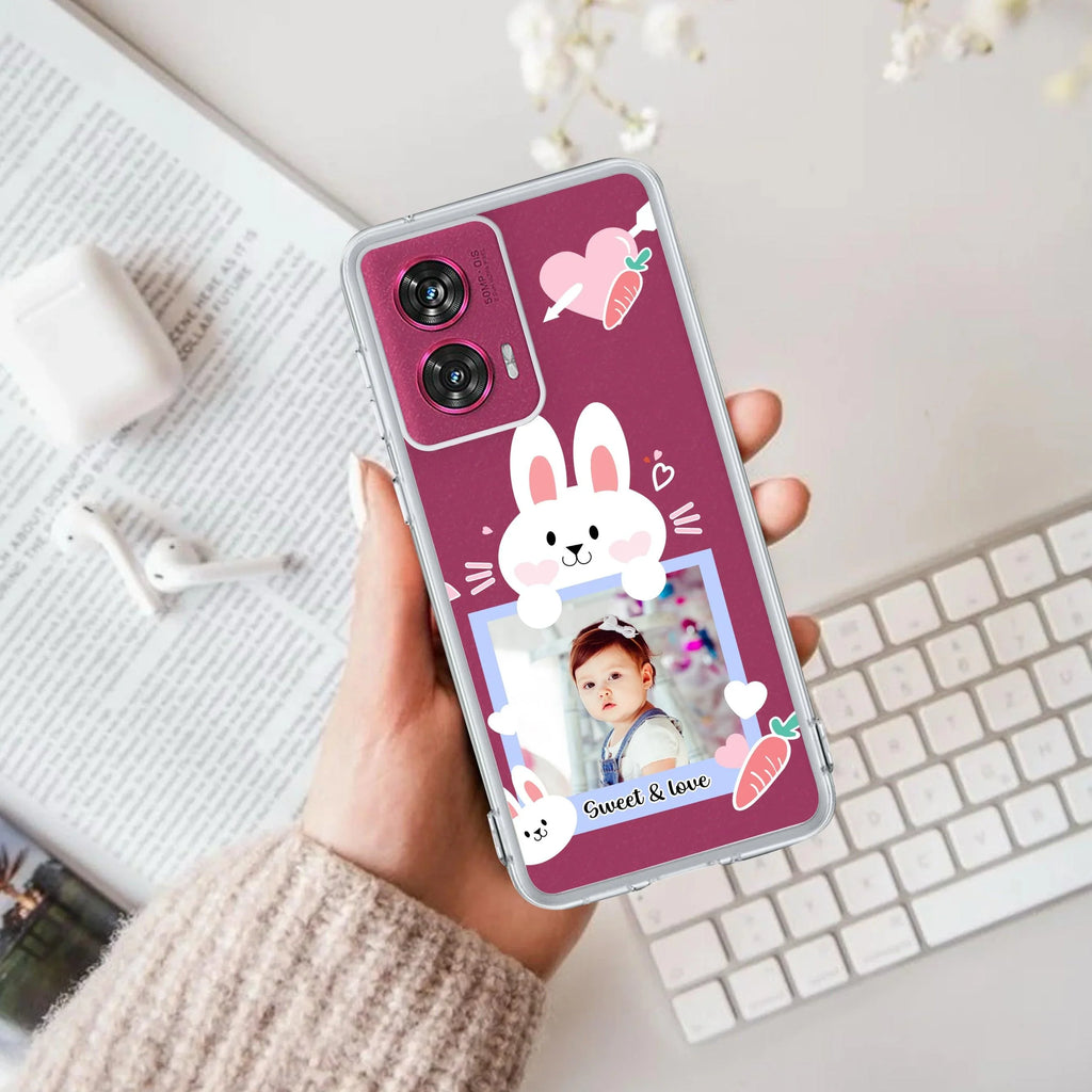 Customize Photo Anti Yellow Case For Motorola G85 5G