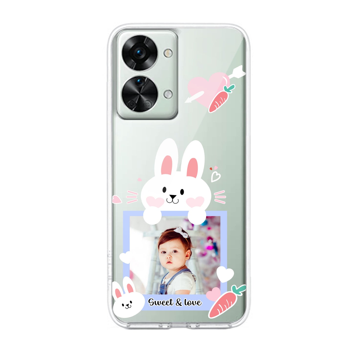 Customize Photo Transparent Silicon Case For OnePlus ShopOnCliQ