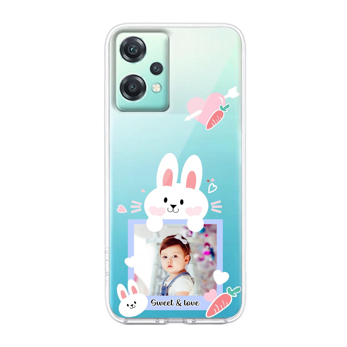 Customize Photo Transparent Silicon Case For OnePlus