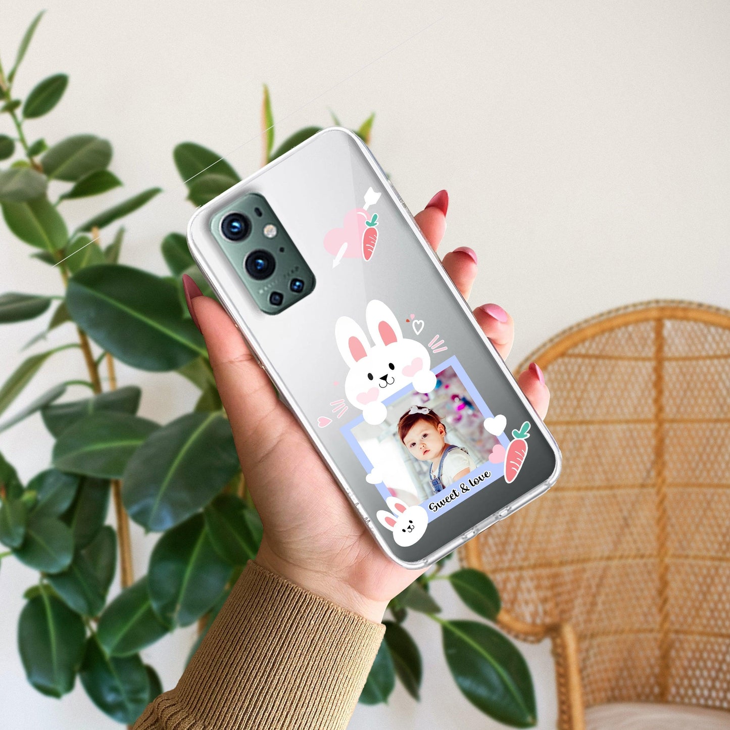 Customize Photo Transparent Silicon Case For OnePlus