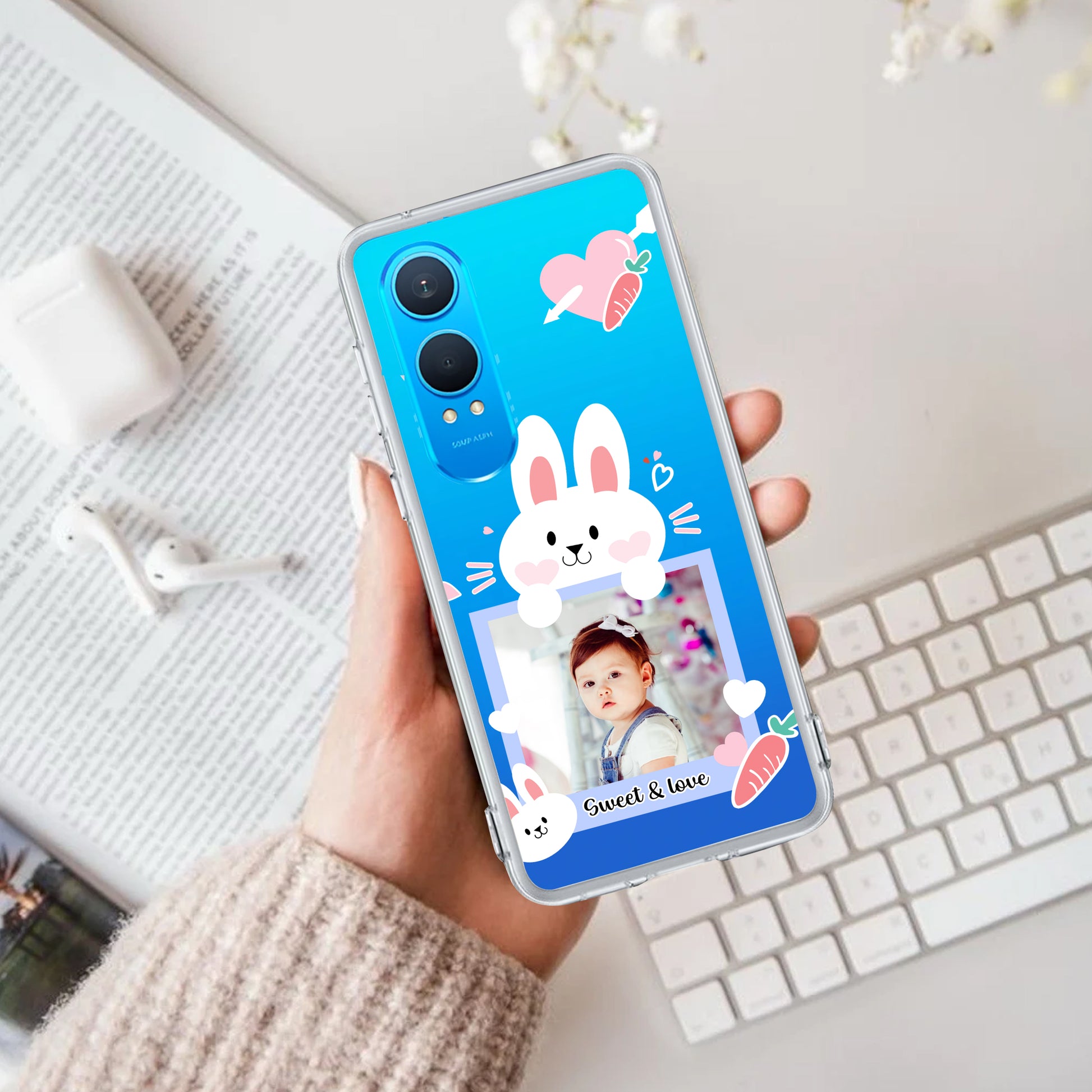 Customize Photo Transparent Silicon Case For OnePlus ShopOnCliQ