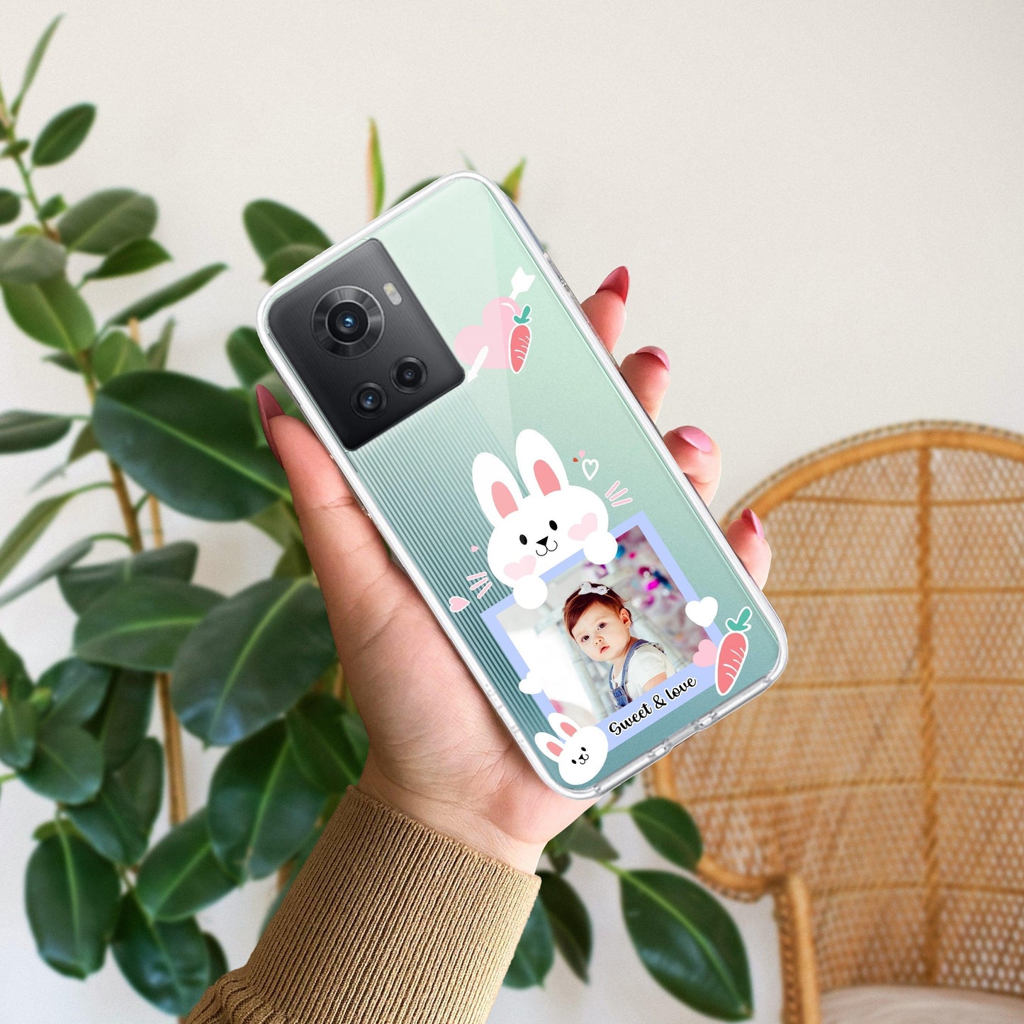 Customize Photo Transparent Silicon Case For OnePlus