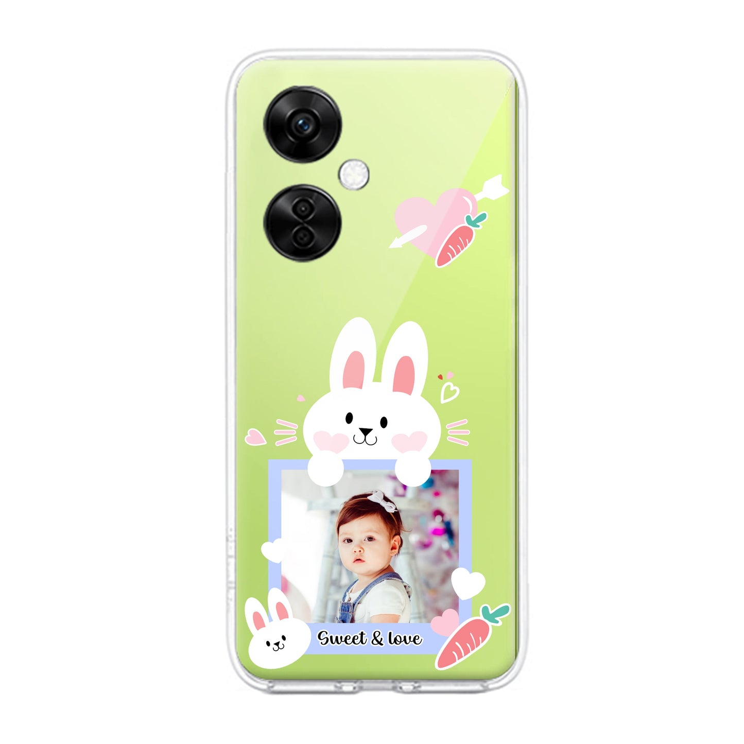 Customize Photo Transparent Silicon Case For OnePlus ShopOnCliQ