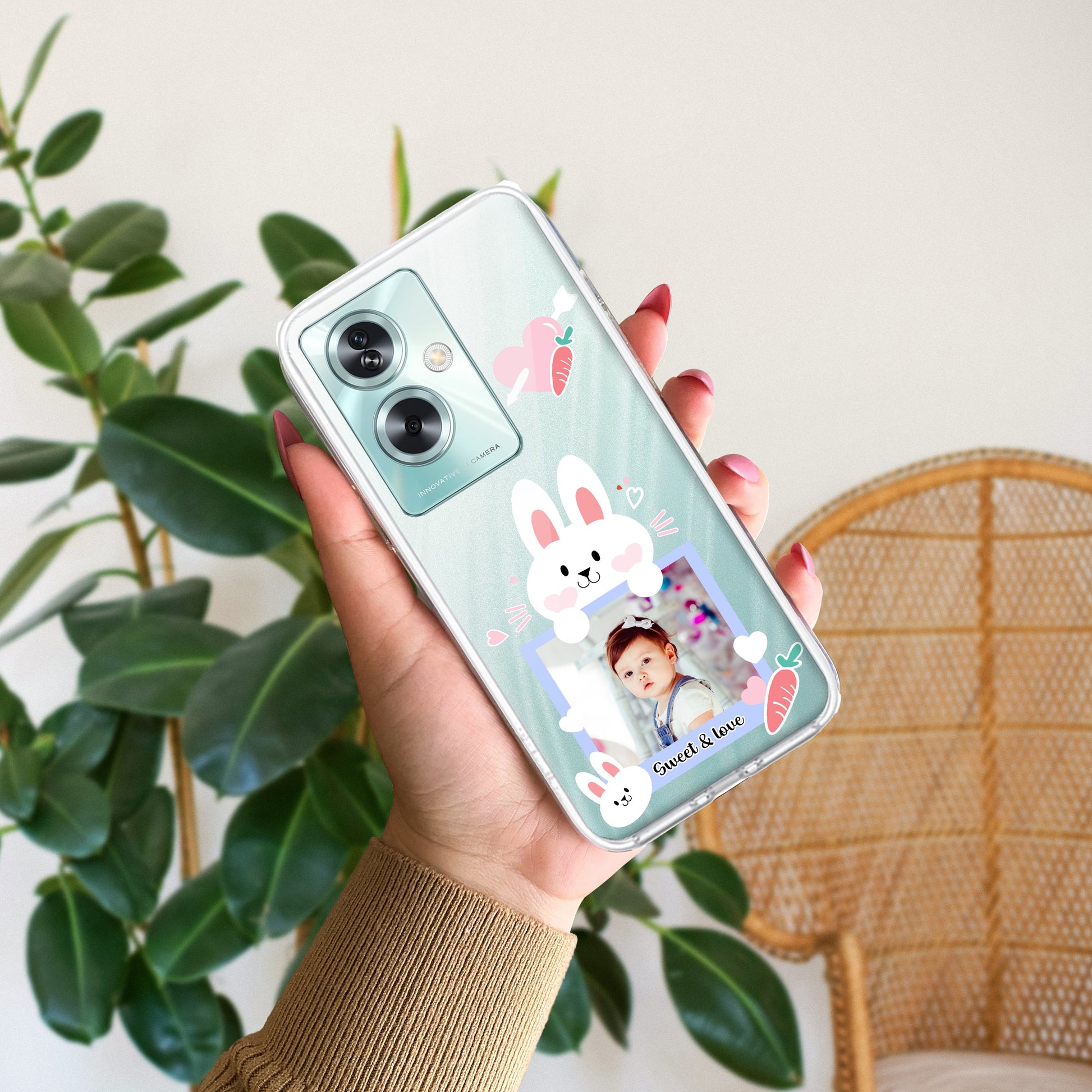 Customize Photo Transparent Silicon Case For Oppo ShopOnCliQ