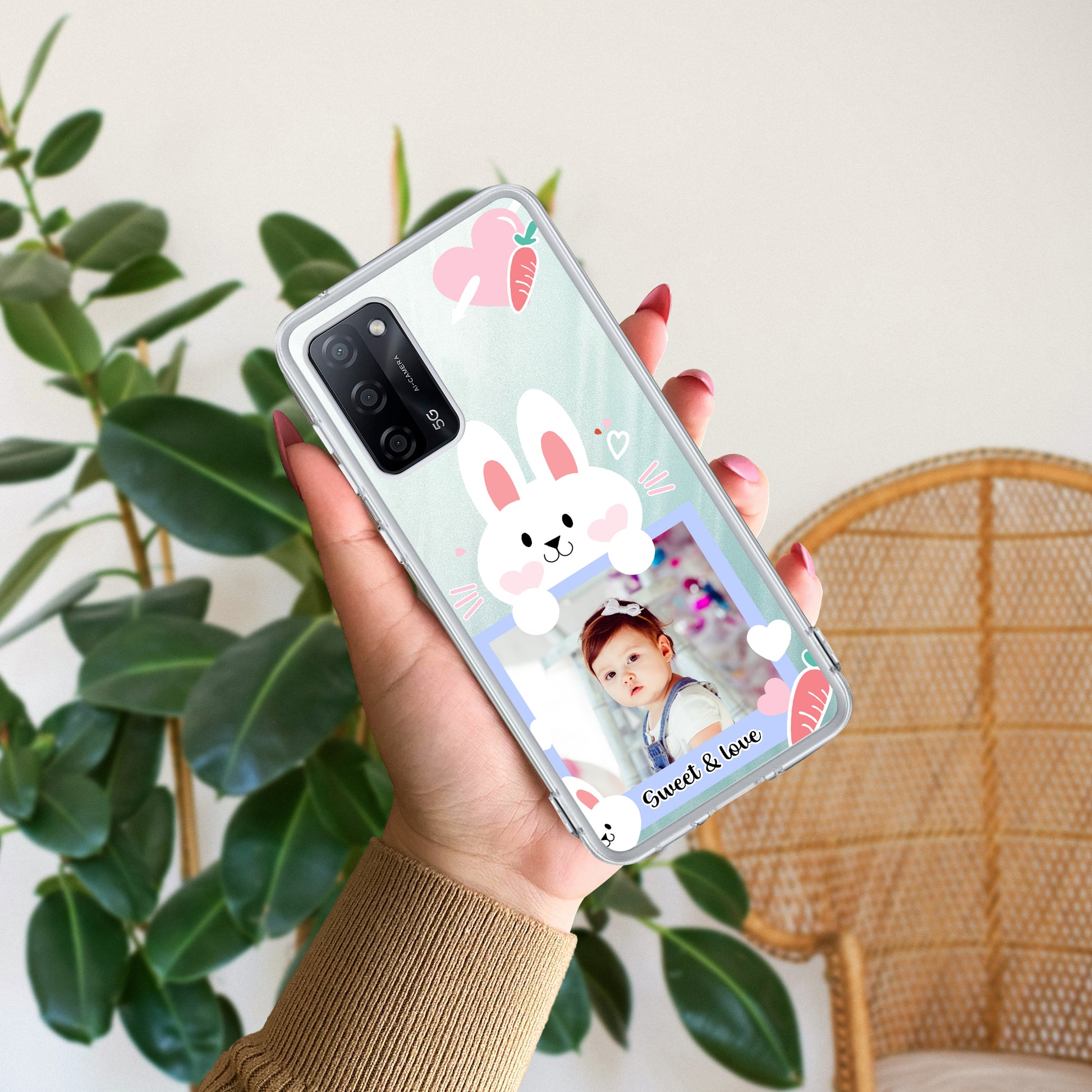 Customize Photo Transparent Silicon Case For Oppo ShopOnCliQ