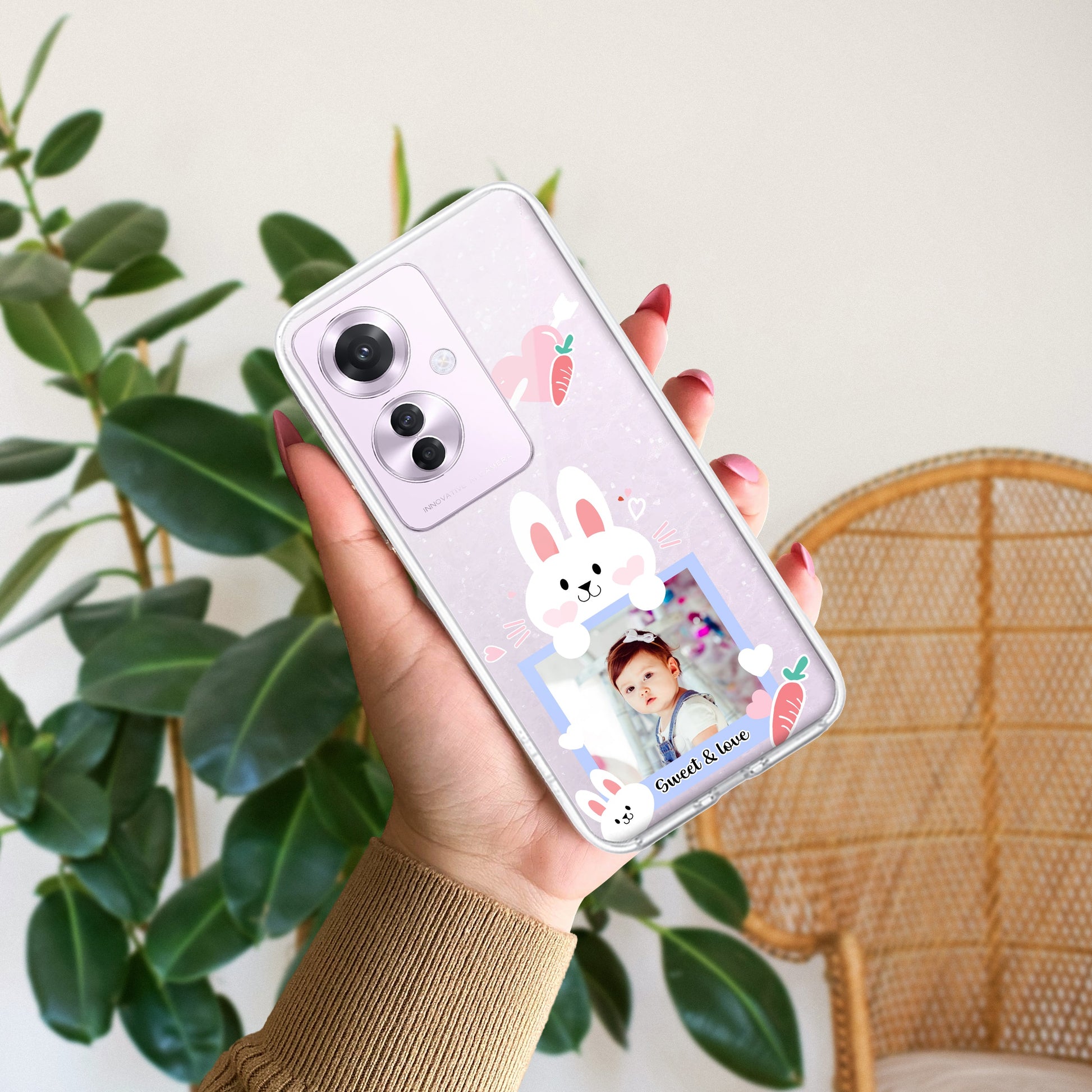 Customize Photo Transparent Silicon Case For Oppo ShopOnCliQ