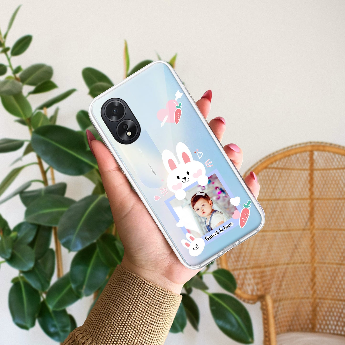 Customize Photo Transparent Silicon Case For Oppo ShopOnCliQ