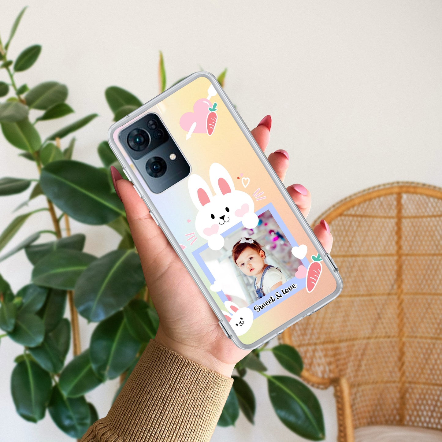 Customize Photo Transparent Silicon Case For Oppo ShopOnCliQ