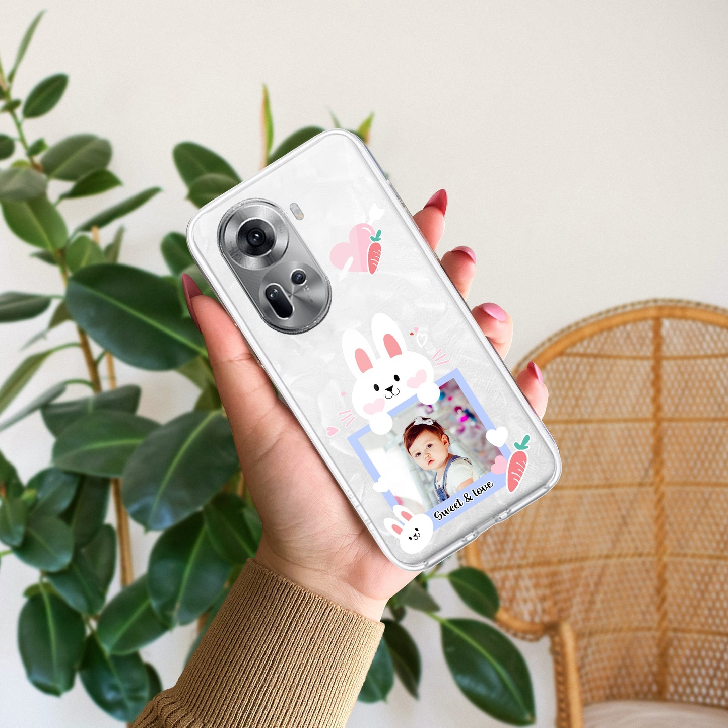 Customize Photo Transparent Silicon Case For Oppo ShopOnCliQ