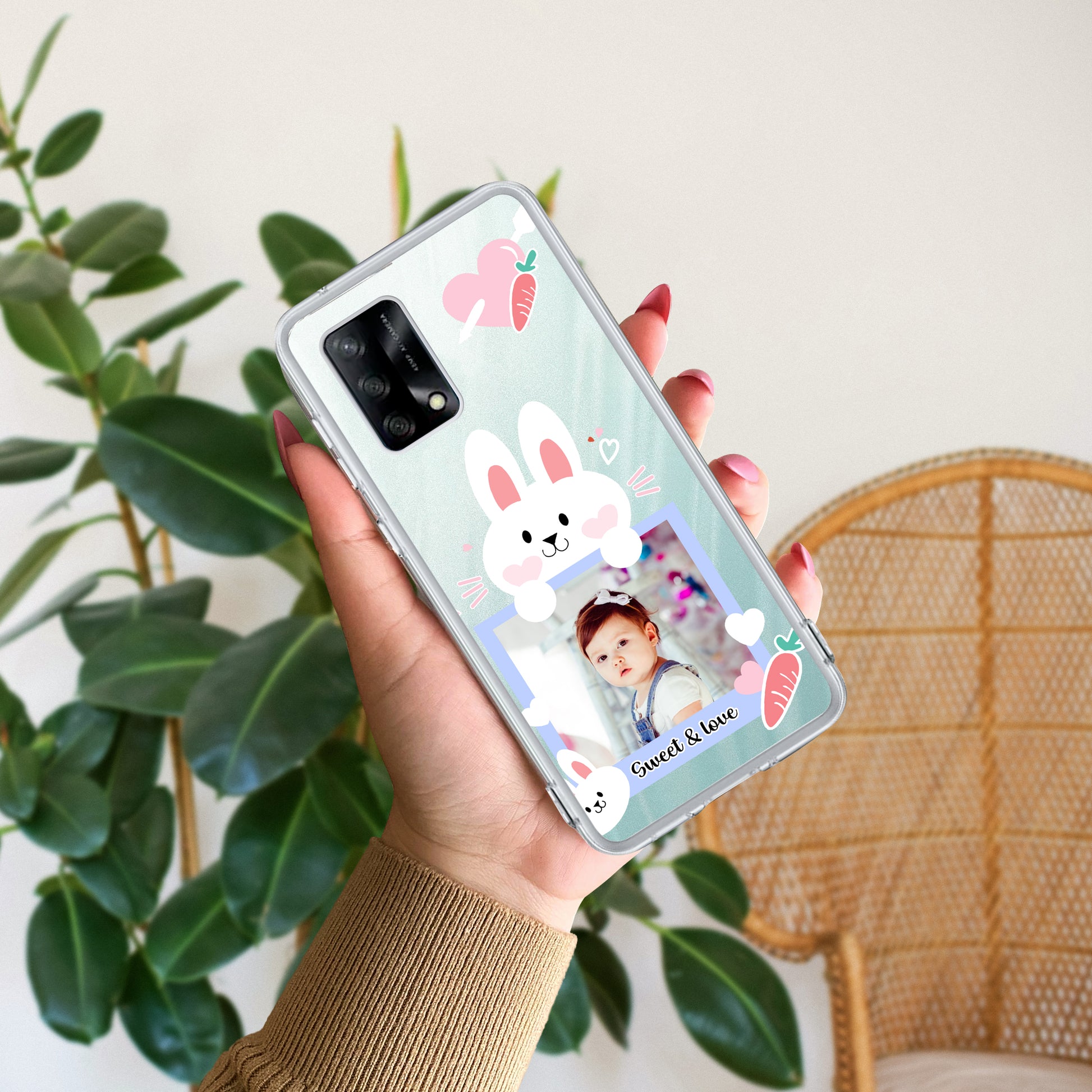 Customize Photo Transparent Silicon Case For Oppo ShopOnCliQ