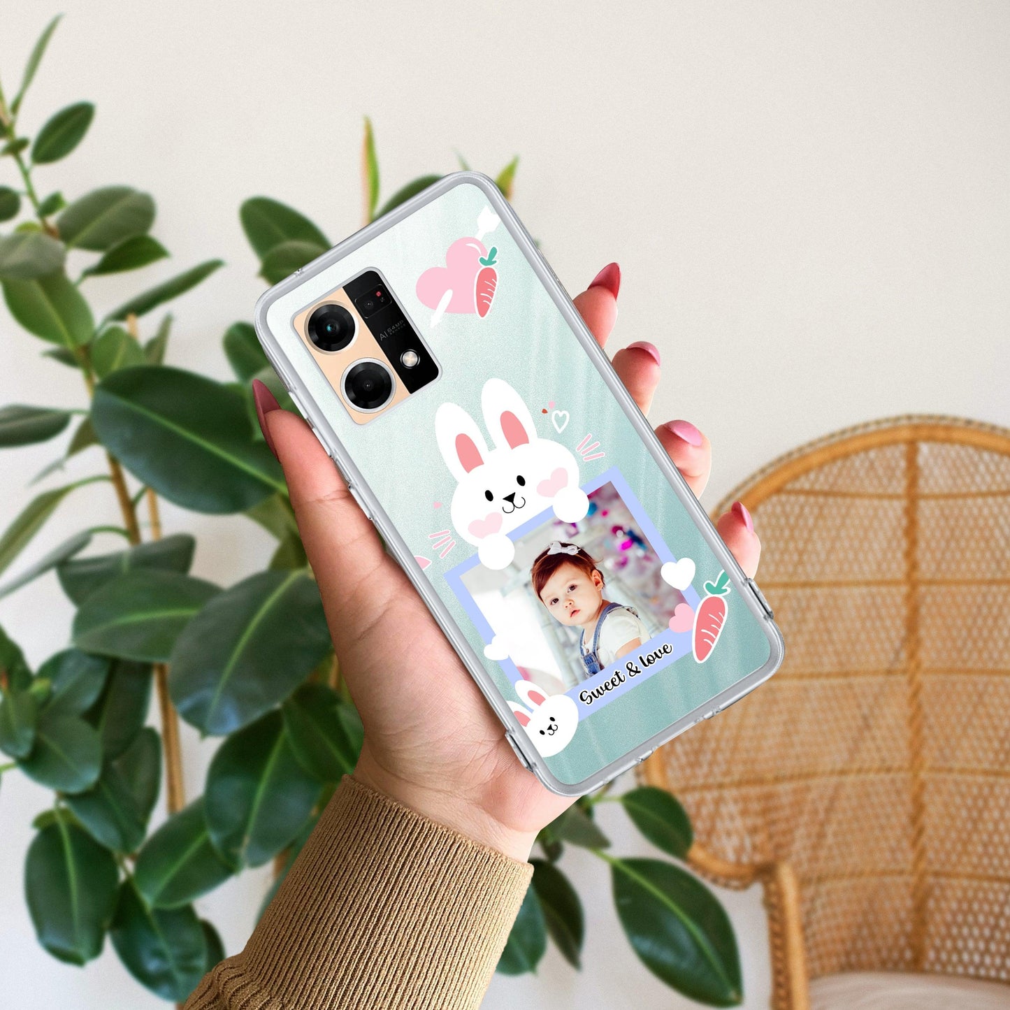 Customize Photo Transparent Silicon Case For Oppo