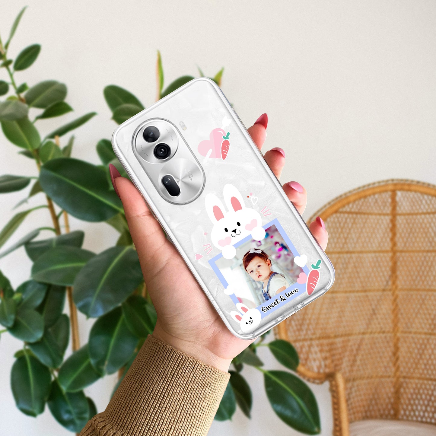 Customize Photo Transparent Silicon Case For Oppo ShopOnCliQ