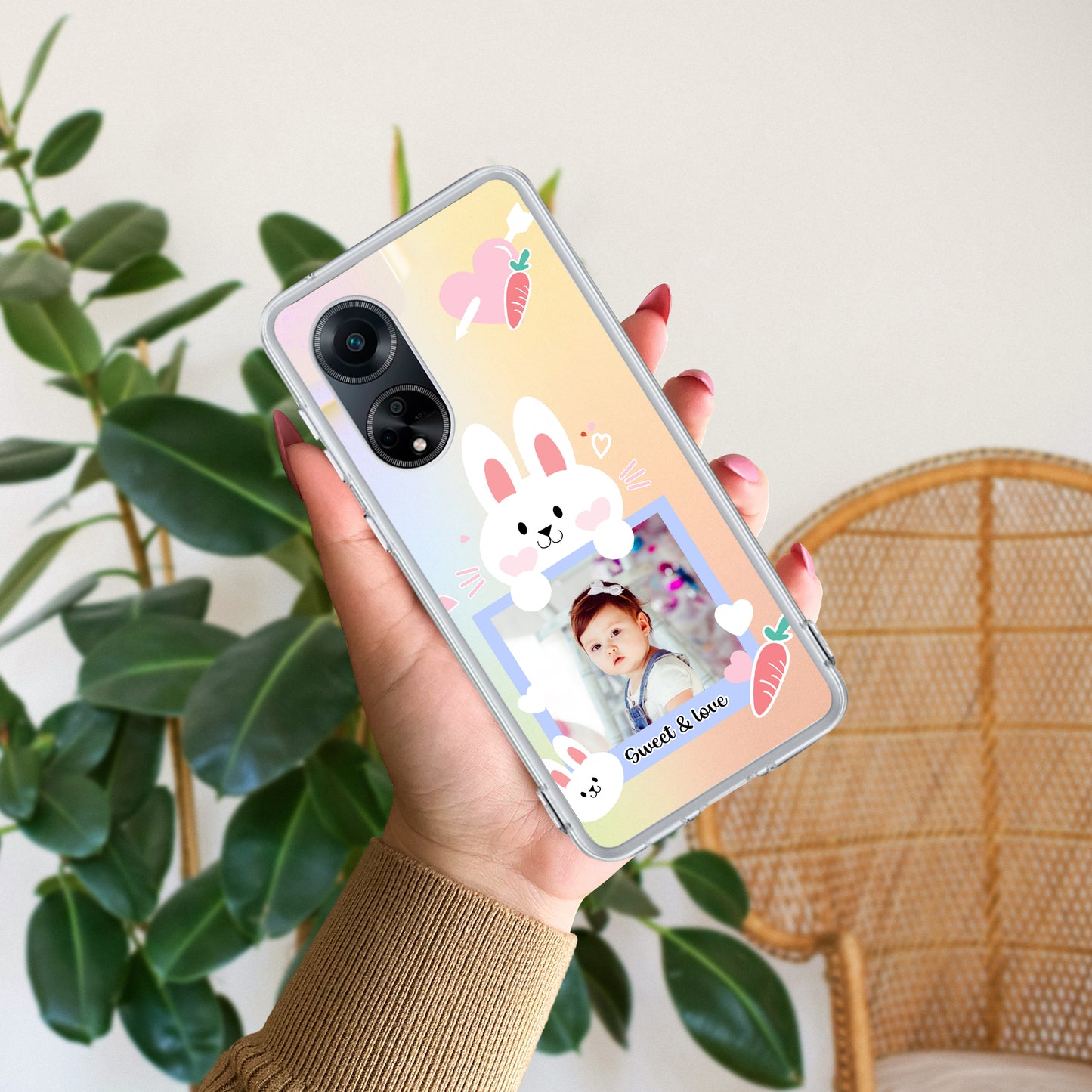 Customize Photo Transparent Silicon Case For Oppo ShopOnCliQ