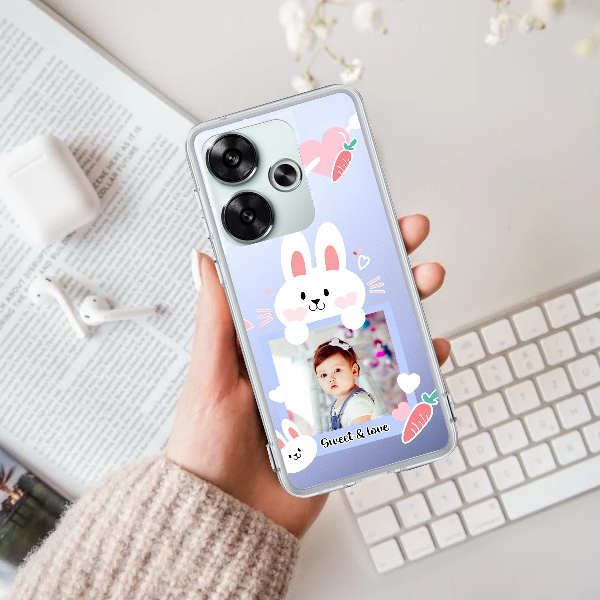 Customize Photo Transparent Silicon Case For Poco - ShopOnCliQ