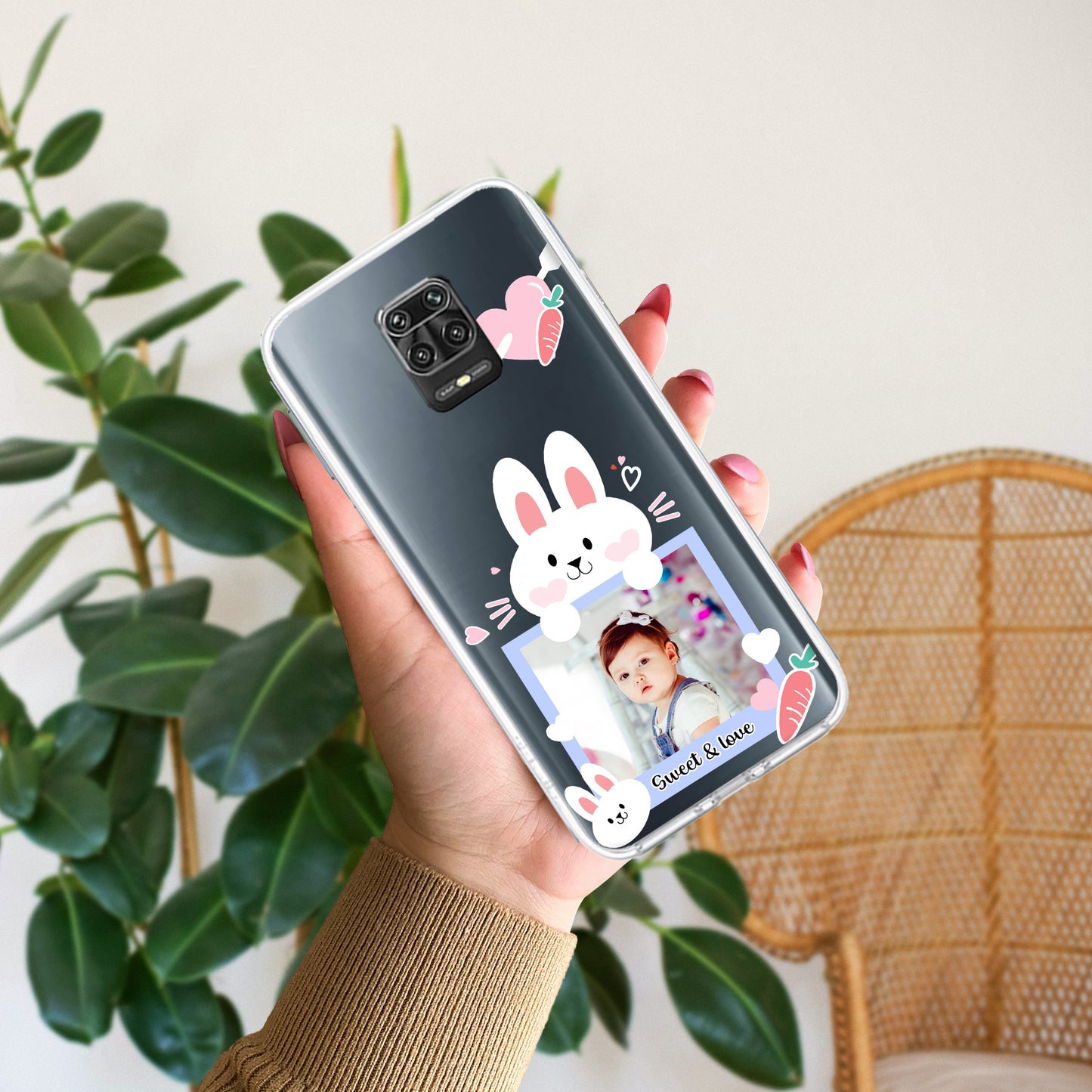 Customize Photo Transparent Silicon Case For Poco - ShopOnCliQ