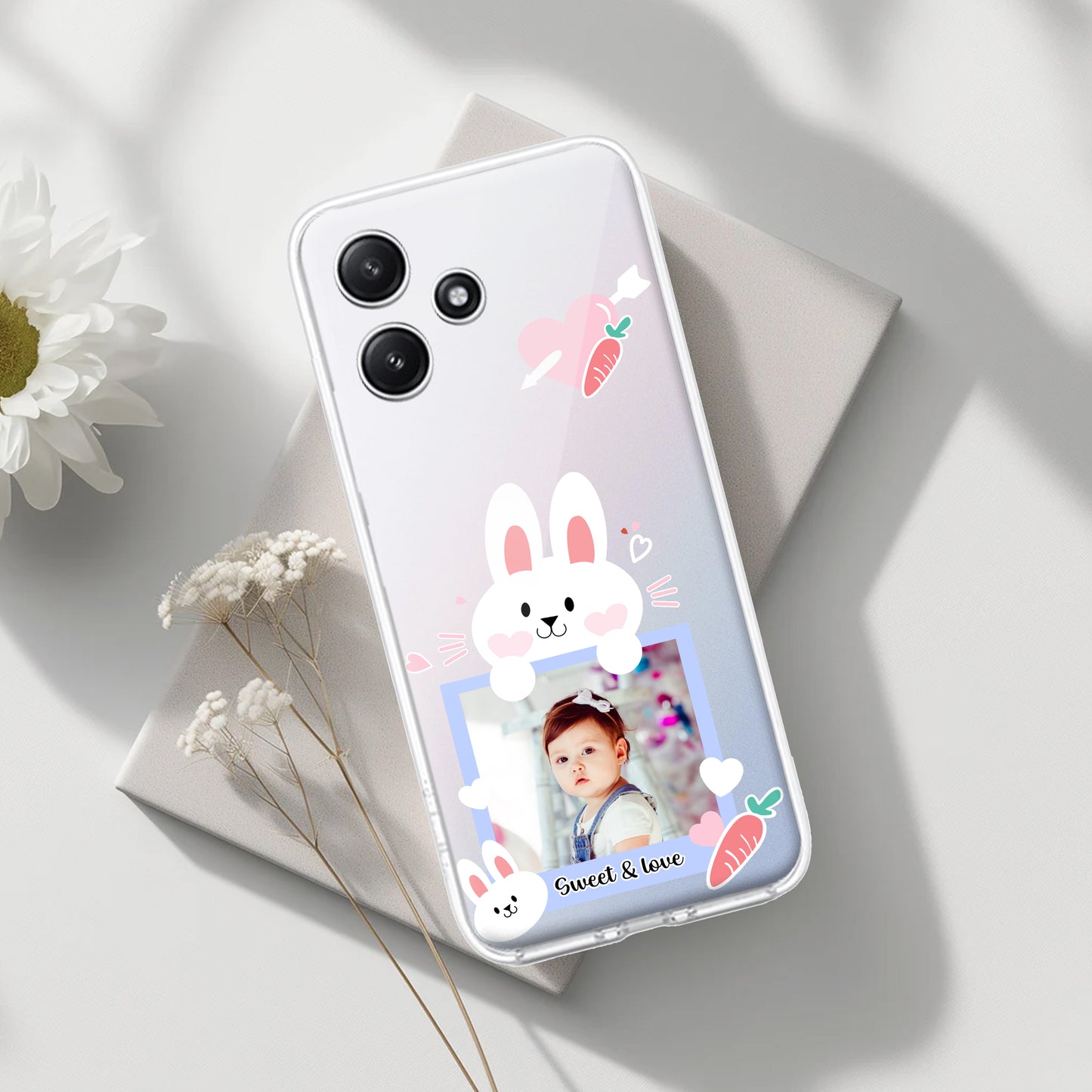 Customize Photo Transparent Silicon Case For Poco - ShopOnCliQ